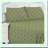 Sage Trellis Flannel Bliss Sheet Set - Extra Soft All Season Bedding with Deep Pockets - Full Size - Printed Trellis Pattern
