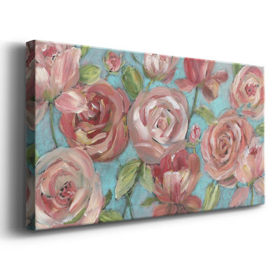 Peaches And Cream - Wrapped Canvas Print
