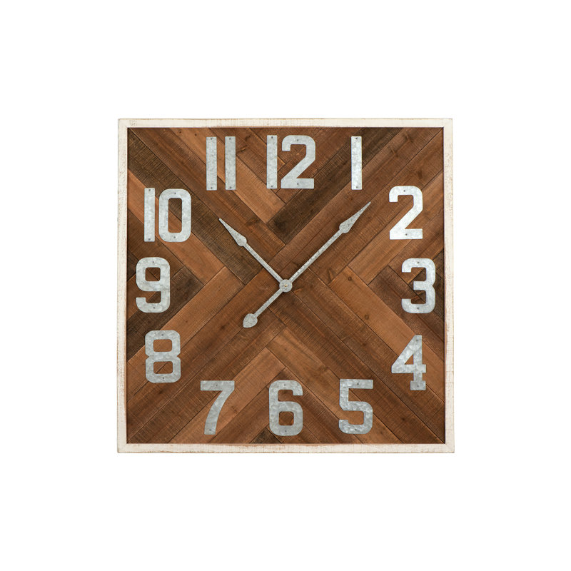 Wall Clock, Brown