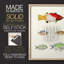«Colorful Tropical Fish I», reproduction encadrée - bois massif