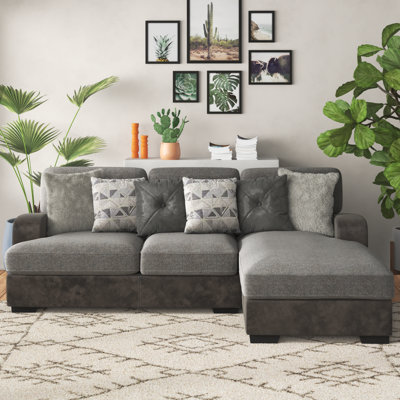 Dutil Upholstered L-Shaped Sectional Right Hand Facing