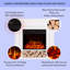 Klarstein 109cm W Electric Fireplace-93748149