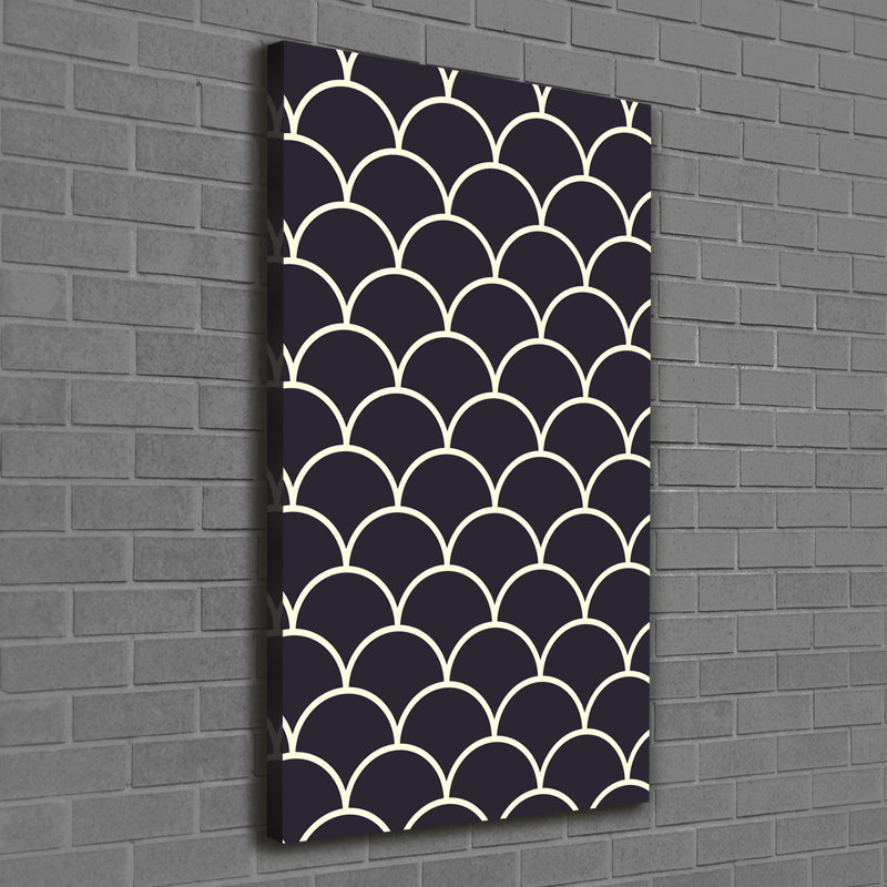 Fish Scales - Wrapped Canvas Print