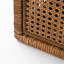 Ensemble de 3 boîtes de rangement en rotin naturel avec fermetures à loquet