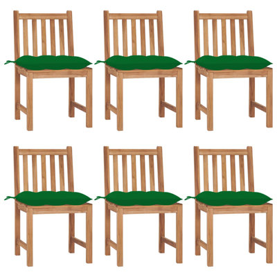 Bryantjr Teak Patio Chair with Cushions