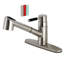 Robinet de cuisine à poignée simple kaiser pull out Gourmetier-54357472