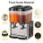Stainless Steel Double Beverage Dispenser