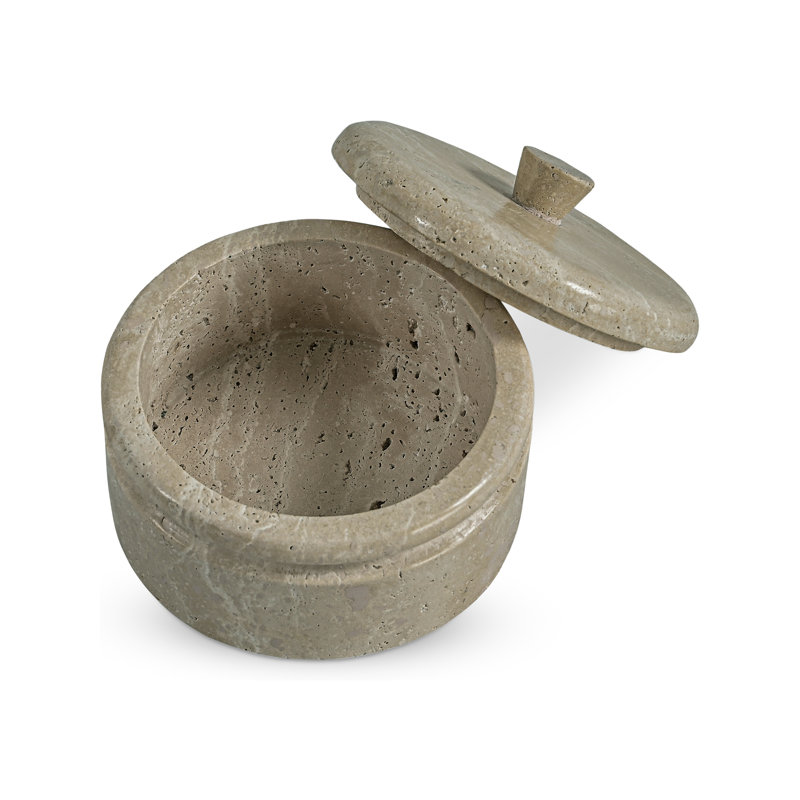Valencia Travertine Decorative Box