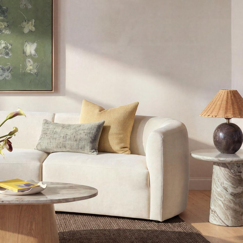 Luxardo 11.8" Modern Ceramic Lamp