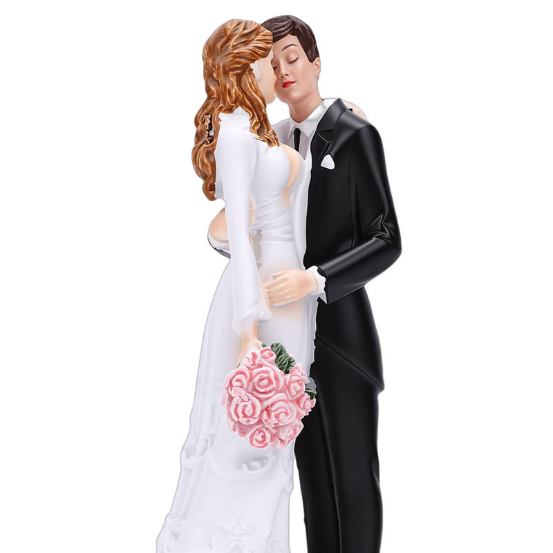 Figurine de mariage pour couple de fiancés