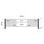 Garibay Unfinished TV Stand for TVs up to 55"