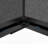 Expanse Modular Wall with Black Frame - 53" x 70" Starter Wall