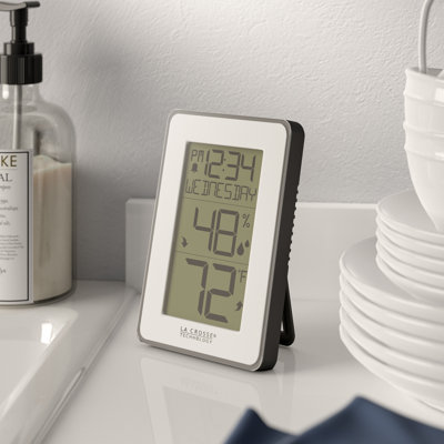 4.29" Indoor Temperature Station with Humidity Alerts