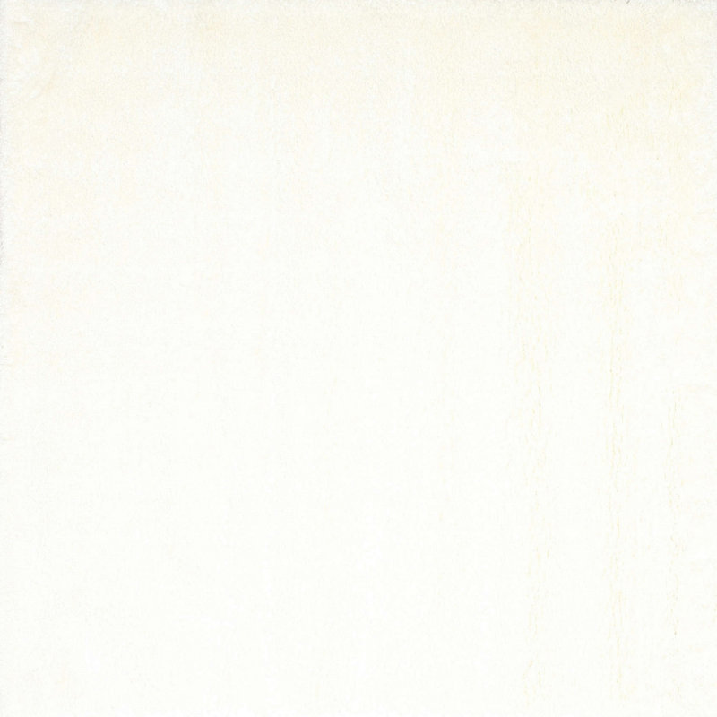Tapis de zone blanche contemporaine, Carré 4 pi