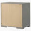 Table de chevet 2 tiroirs Pierce Grey-1309181352