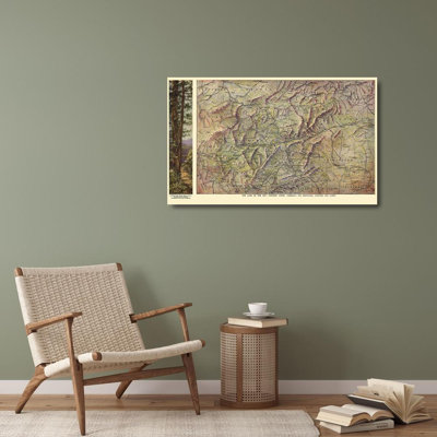 Southern Railway Gallery Wrapped Canvas Art: Western North Carolina, Southern Railway