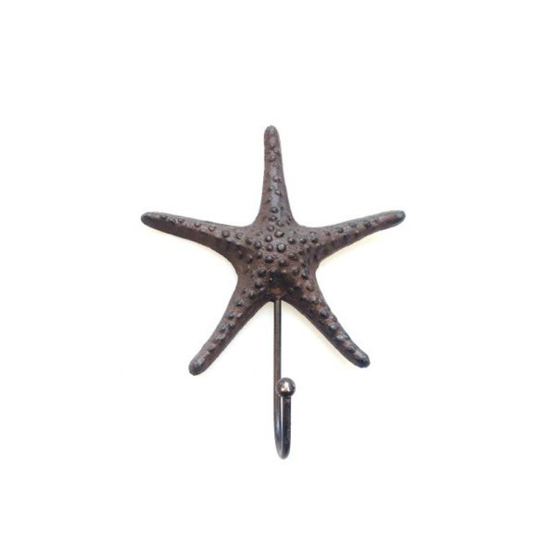 Cast Iron Starfish Wall Hook