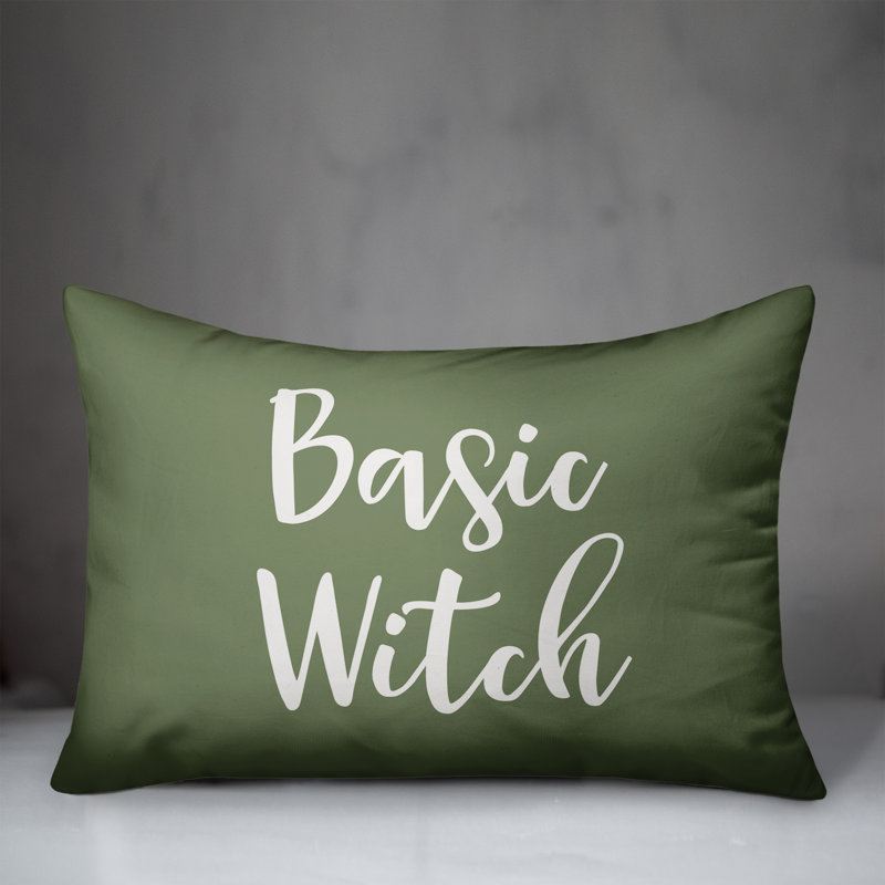 Reversible Throw Pillow, Green