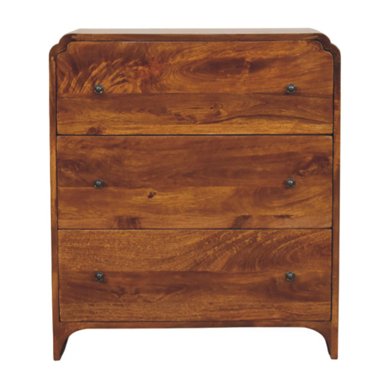 Commode 3 tiroirs Newton Chestnut