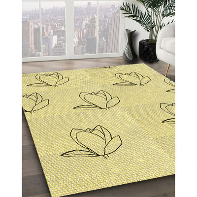 Tapis 100% à motifs lavables à la machine 2989 Pat1862-YW