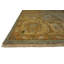 Notting Hill Hand Knotted Wool Area Rug in Sky Blue/Light Gold