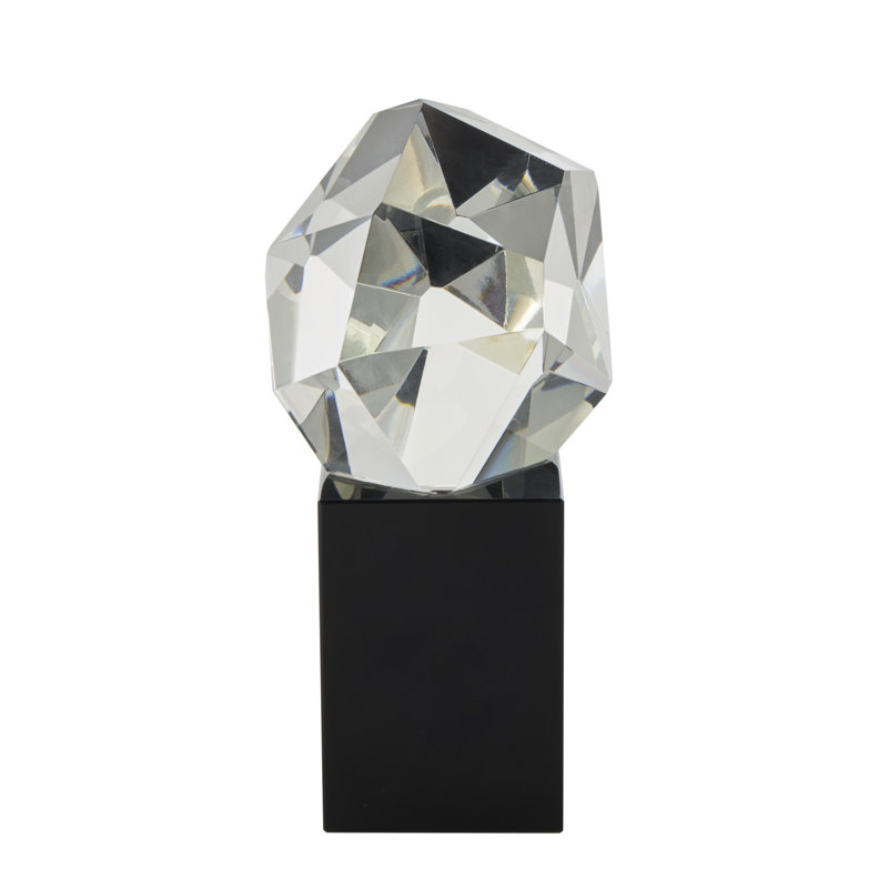 Grishilde Crystal, 8.35" H x 3.7" W x 3.85" D