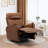 Breathable Leather Swivel Rocker Recliner-267327346