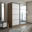 Armoire-penderie 2 portes avec 2 tiroirs-2045342443