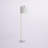 Duneric 68'' White Marble Traditional Floor Lamp