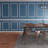 94 1/2"L (Adjustable 108"H to 132"H) Ashford Square Panel Stacked Wall Wainscot Paneling Kit