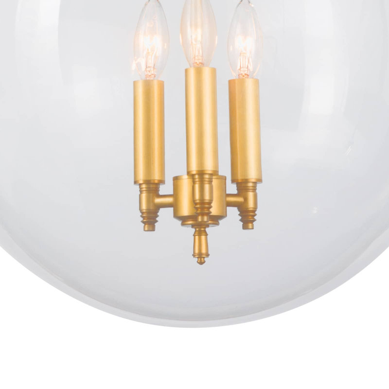 Globe Pendant, Oil Rubbed Bronze