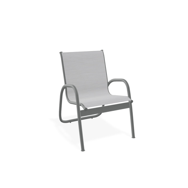 Fauteuil de patio Gardenella, Graphite texturé, Ormeau