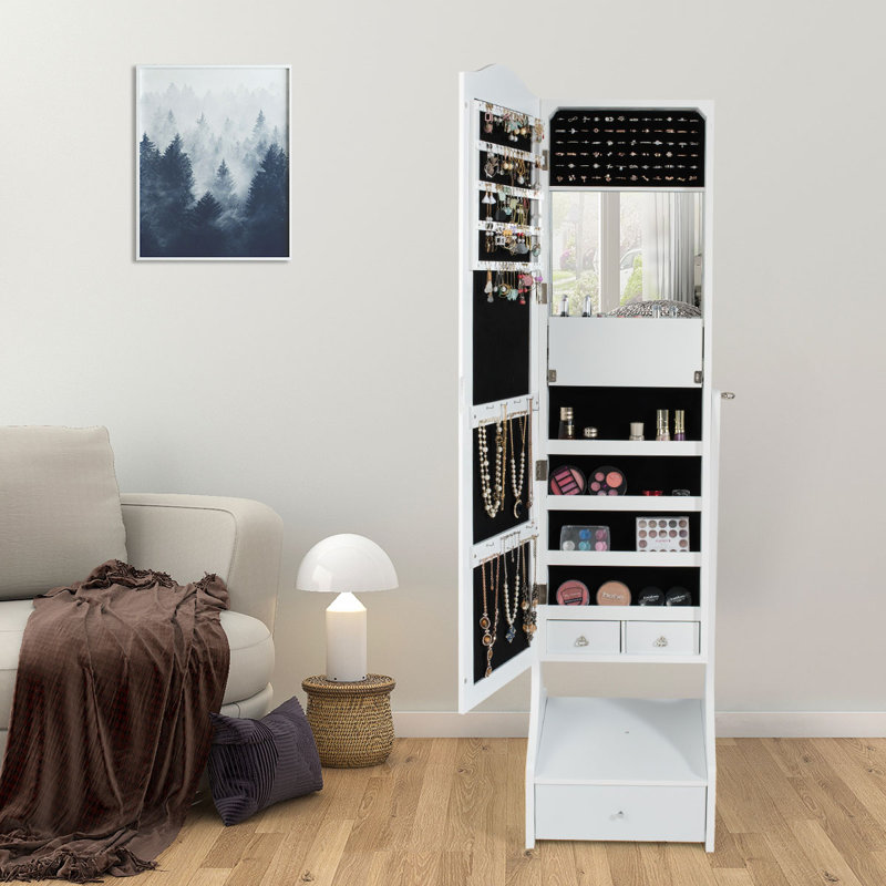 Mccullough Freestanding Jewelry Armoire