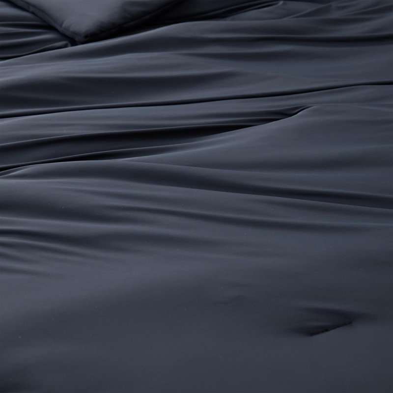 Cool It Boi - Coma Inducer Oversized Comforter Set, Black, Queen Comforter + 2 Standard Shams