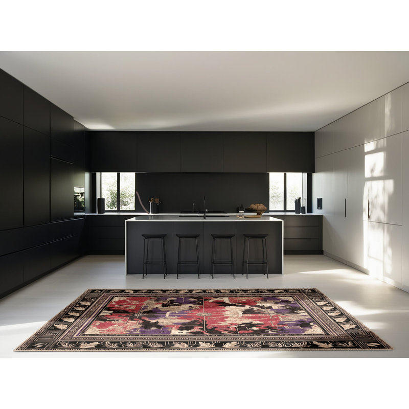 Tapis Laurel Crown, Carré 7 pi