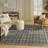 Ebern Designs Reimann Ivory Multicolor Modern Indoor Rug-229933164