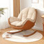 Chaise berçante moderne rembourrée-105293985
