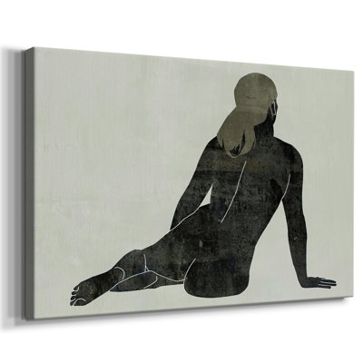 Folded Figure I -Gallery Wrapped Cavas