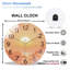 Horloge murale avec horloge murale 12 po