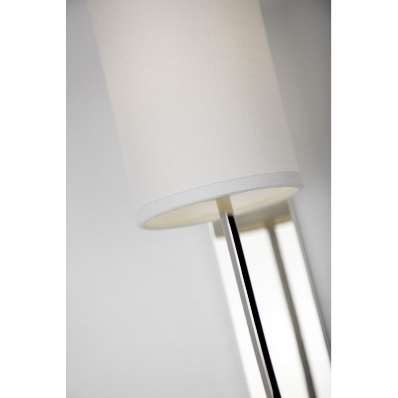Colton 1 - Light Armed Sconce, Polished Nickel