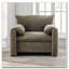 Fauteuil moderne surdimensionné en chenille (largeur de 38,6 po)-872019349
