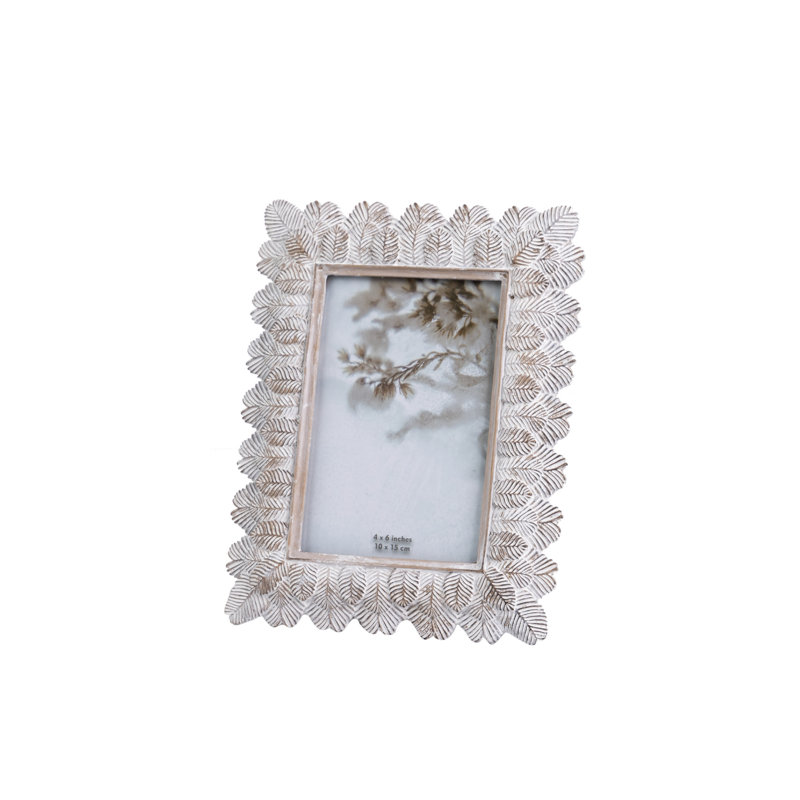 Nisswa Resin Single Picture Frame, 15 cm H x 10 cm W, Antique Silver