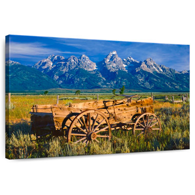 Alvord Wagon At Grand Teton