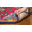 Tapis oriental rouge vif Llelend-1013885199