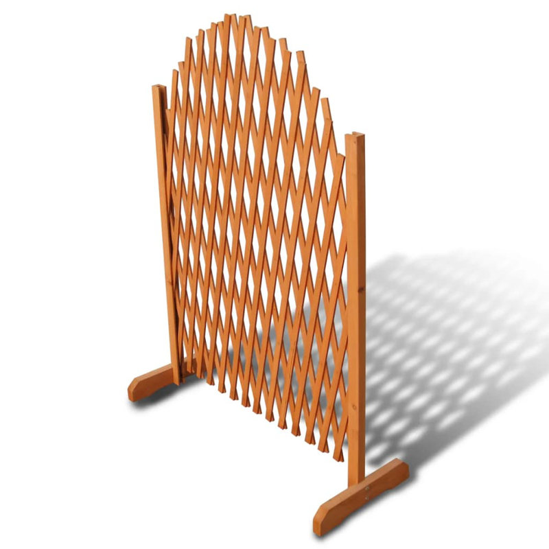 100cm H x 180cm W Wood Trellis, Brown