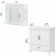 Edion 31.89'' Single Bathroom Vanity with Ceramic Top with Mirror