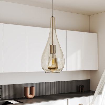 Avarca 1 - Light Bronze Single Pendant