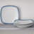 Noritake Colorscapes Layers Square Dinner Plates, 10-3/4"-64808905