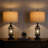Jacolbi 3 Way Dimmable Touch Control Table Lamp with Dual USB Ports