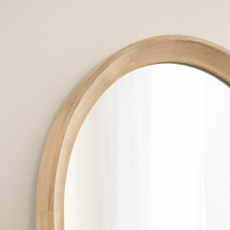 Miroir mural Branwell, 36 po x 24 po, Beige clair